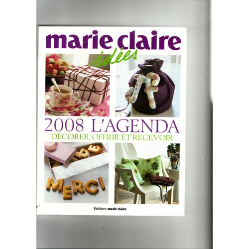 Agenda 2008 Marie Claire Idées