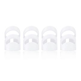 4 Pcs En Plastique Diy Finger Picks Protecteur Accessoire Pour Guitare Basse Ukulélé Mandoline