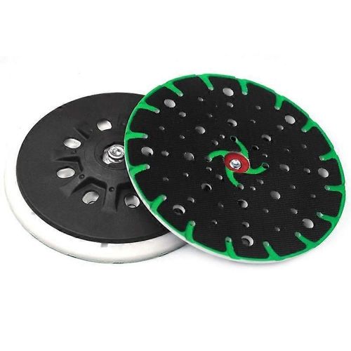 Patin de ponage 150 mm, filetage de raccordement M8 - 49 trous avec vis avec fonction dpoussirage, compatible avec ponceuse excentrique Festool Rotex