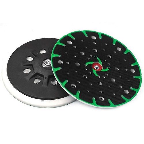 Patin de ponage 150 mm, filetage de raccordement M8 - 49 trous avec vis avec fonction dpoussirage, compatible avec ponceuse excentrique Festool Rotex