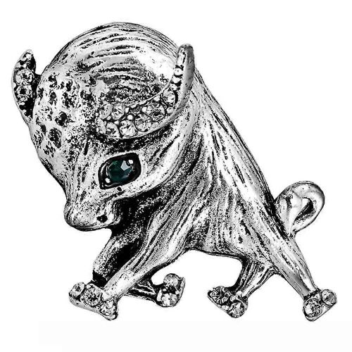 Mode Femmes Alliage Strass Monstre Broche Broche Vêtements Accessory(Al472-B)