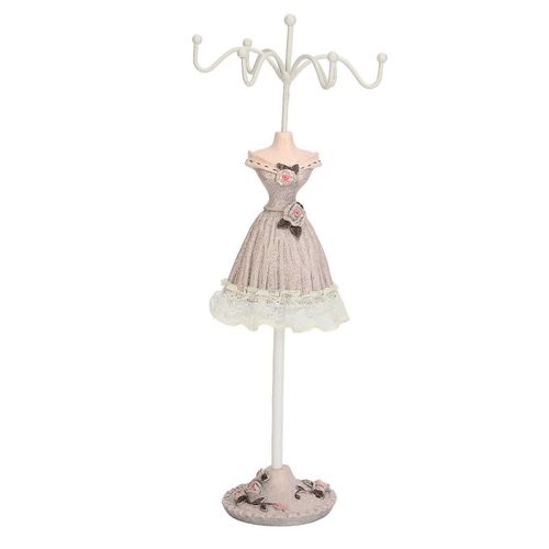 Mannequin Robe Bijoux Présentoir Modèle Robe Boucles d¿oreilles Collier Organisateur de bijoux décoratifs Poupée Porte Type 1