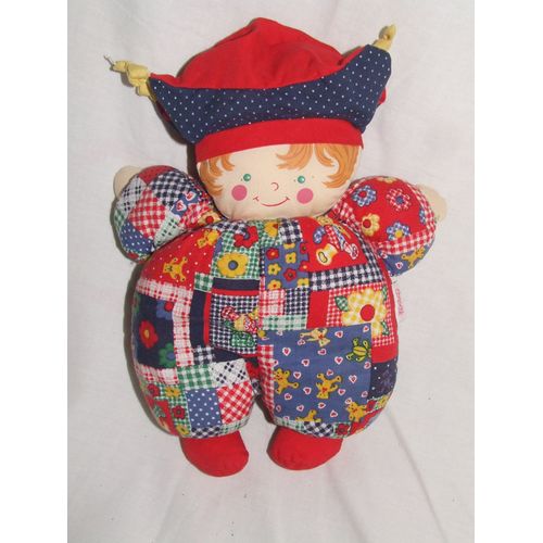 Poupee Lutin Corolle Bleu Rouge 1997 Grelot