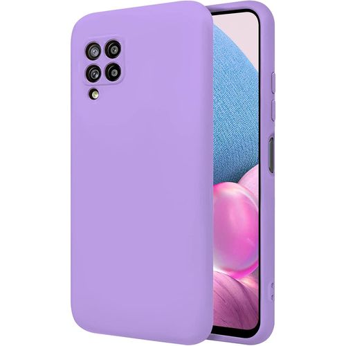 Coque Pour Huawei P40 Lite 6.4"" Étui Rigide Lila Silicone Liquide Premium Doux Doublure Intérieure En Microfibre Protège L'appareil Photo Antidérapant Résistant Saleté Rayures