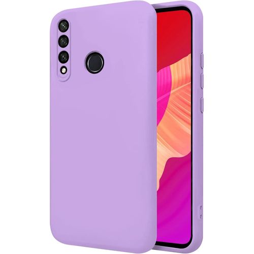Coque Pour Huawei P40 Lite E Honor 9c Y7p 6.39"" Étui Rigide Lila Silicone Liquide Premium Doux Doublure Intérieure En Microfibre Protège L'appareil Photo Antidérapant Résistant Rayures