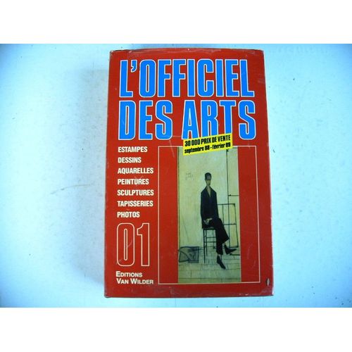 L' Officiel Des Arts Estampe Dessin Sculpture Photo Aquarelle Peinture 1989