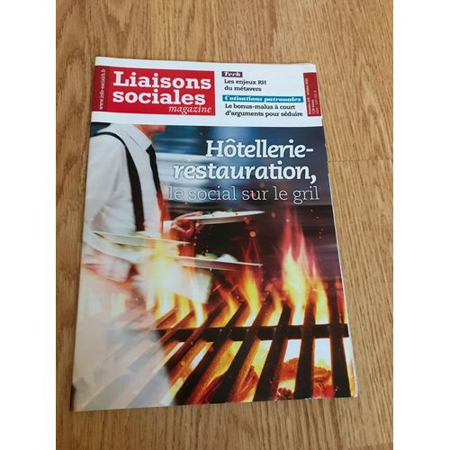Liaisons Sociales Magazine 235 - Hôtellerie -Restauration, Le Social Sur Le Grill