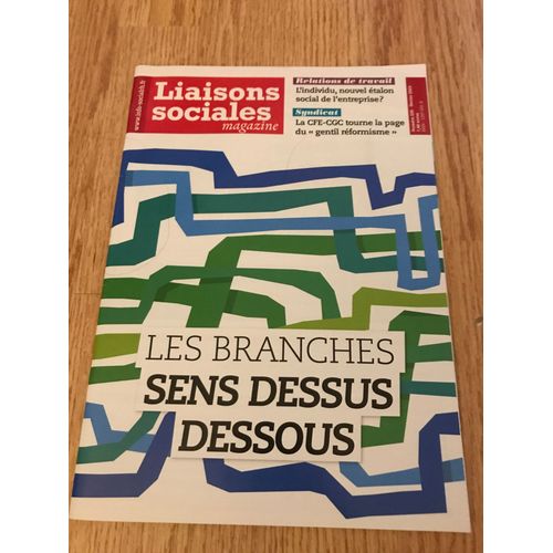 Liaisons Sociales Magazine 239 - Les Branches Sens Dessus Dessous