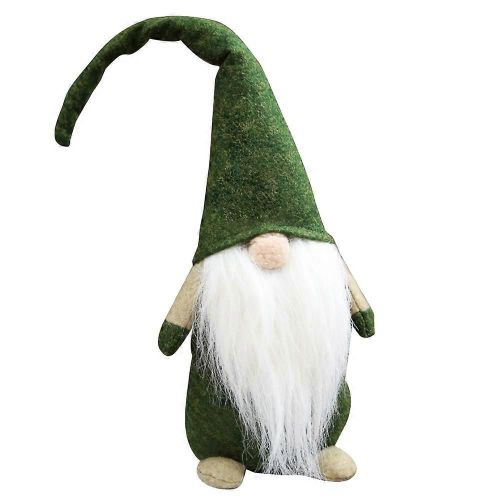 Poupée Assise De Dessin Animé Pour La Décoration De La Maison Du Centre Commercial D¿Arbre De Noël (Vert)