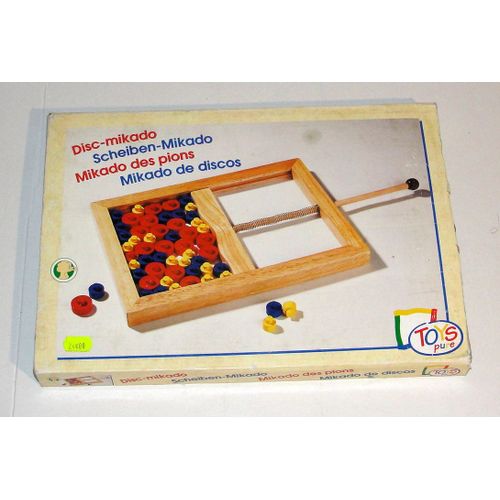 Mikado Des Pions Toys Pure Jeu De Societe En Bois Du Style Clash - Tir Tac - Zip Zap