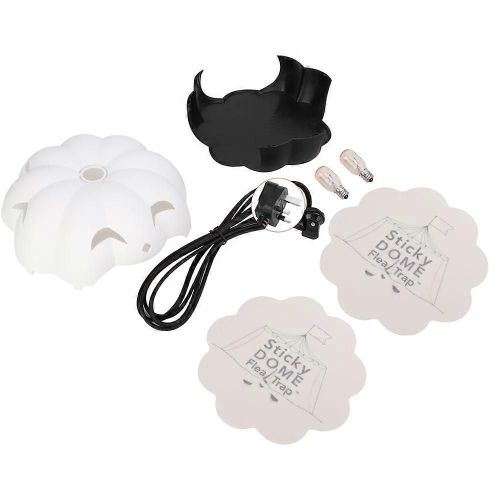 citrouille en forme de puce attrape-puces lampe piège à insectes fourmi cafard tueur de lumière maison (prise UE 220V)