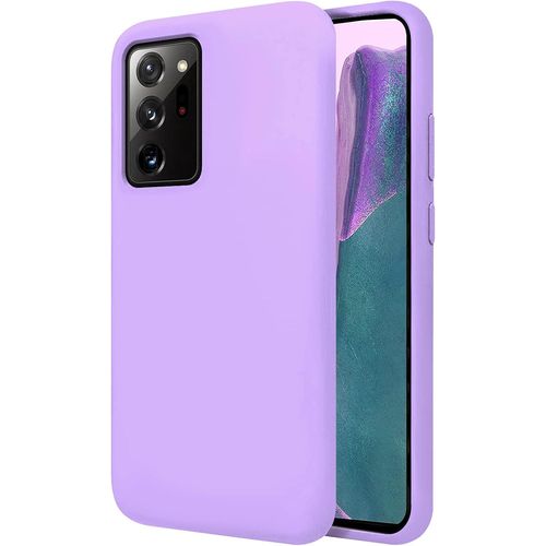 Coque Pour Samsung Galaxy Note20 Ultra Note 20 Ultra 5g 6.9"" Étui Rigide Lila Silicone Liquide Premium Doux Doublure Intérieure En Microfibre Protège L'appareil Photo Antidérapant