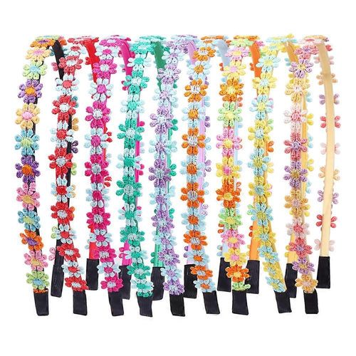 Colorful Hair Accessories - Flower Hairpin Headband For Women - Elegant Hair Clips