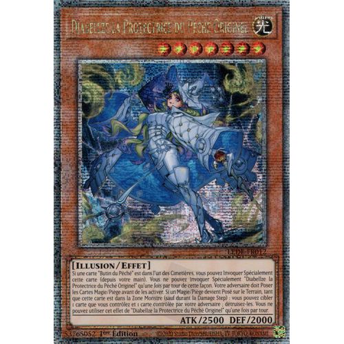 Yu Gi Oh ! Diabellze La Protectrice Du Péché Originel Lede-Fr012 Quarter Century Secret Rare En Français