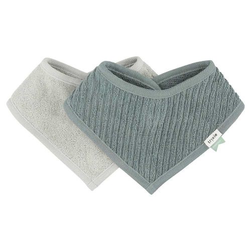 Bavoirs Bandana 2 Pack Hush Petrol Trixie Pour Bébé