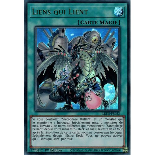 Yu Gi Oh ! Liens Qui Lient Lede-Fr053 Ultra Rare En Français