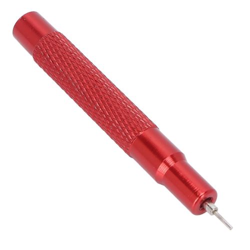 Outil De Réparation Professionnel De Montre En Alliage De Poinçon De Maillon De Chaîne De Montre Rouge Pour Les Horlogers