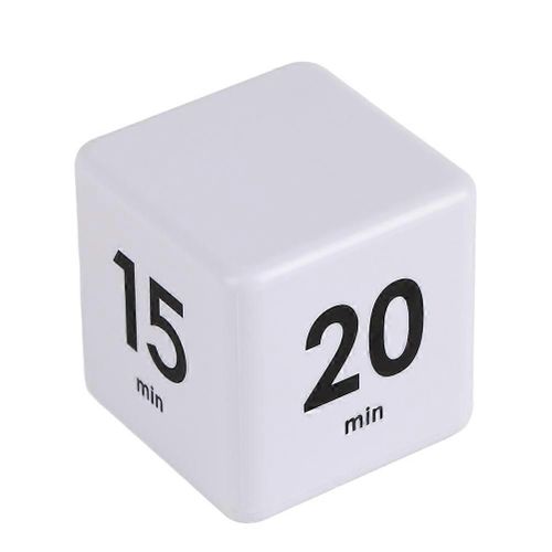 Cube Timer Minuterie De Cuisine Minuterie Préréglée Pour 15/20/30/60 Minutes