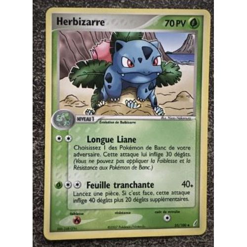 Pokemon Herbizarre 35 / 100 Gardien De Cristal
