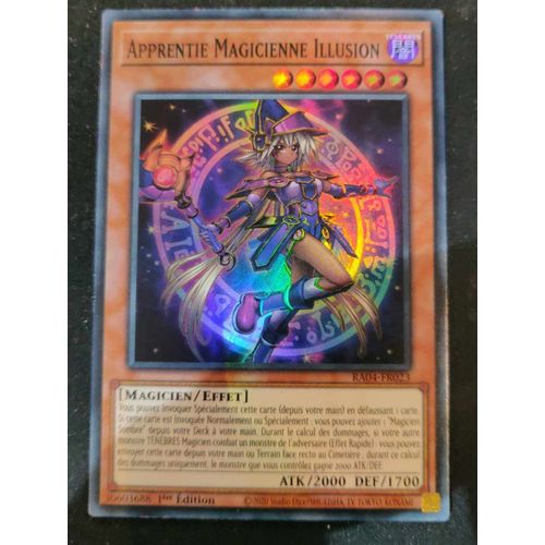 Yu Gi Oh Ra04 Fr023 Apprentie Magicienne Illusion Super Rare