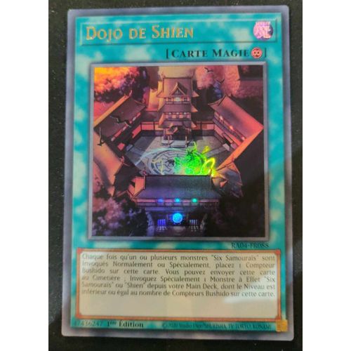 Yu Gi Oh Ra04 Fr088 Dojo De Shien Ultra Rare