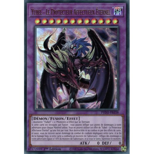 Yu Gi Oh ! Yubel - Le Protecteur Affectueux Éternel Phni-Fr038 Ultra Rare En Français