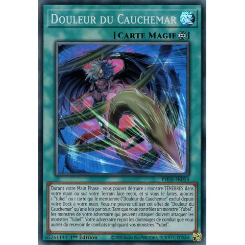 Yu Gi Oh ! Douleur Du Cauchemar Phni-Fr054 Super Rare En Français