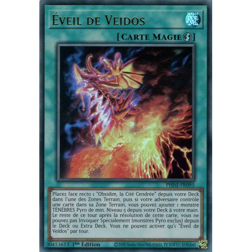 Yu Gi Oh ! Éveil De Veidos Phni-Fr095 Ultra Rare En Français