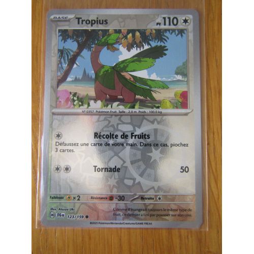 Tropius - Reverse - 123/159 - Aventures Ensemble
