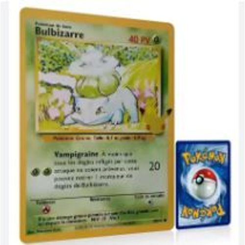 Pokemon Bulbizarre 44 / 102 Jumbo Géante