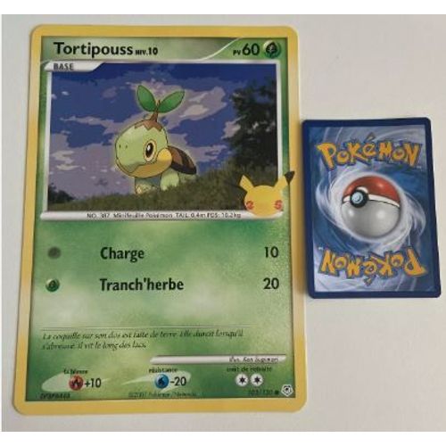 Pokemon Tortipouss 103 / 130 Geante Jumbo