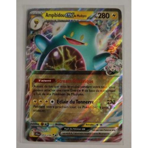 Pokémon Ampibidou Ex De Mashynn 053 / 159 Aventures Ensemble Ev09