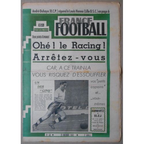 France Football N° 140 De 1948