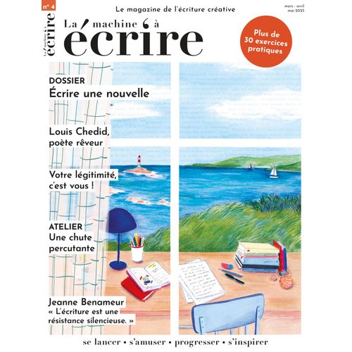 La Machine À Écrire, Le Magazine De L'écriture Créative N° 4 _ Dossier : Ecrire Une Nouvelle (Revue 98 Pages ; 2025)