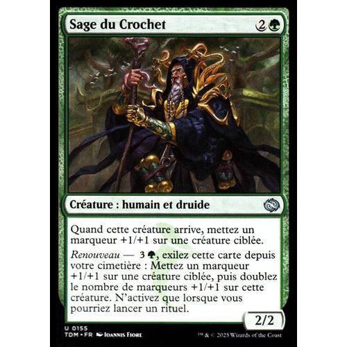 Sage Du Crochet - Tarkir La Tempête Des Dragons - U - 155