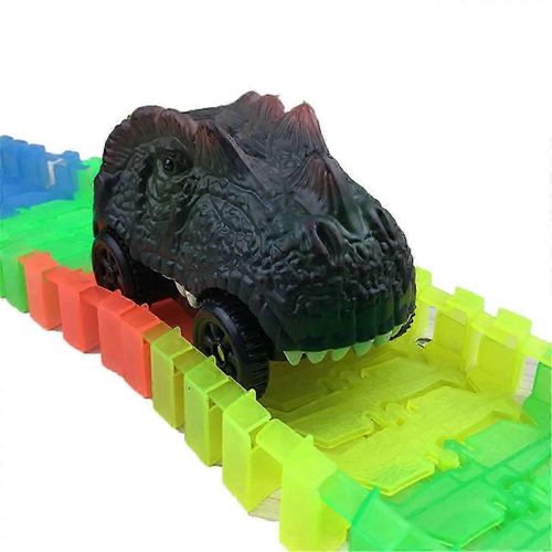 Piste de dinosaure pour les voitures Pour la plupart des pistes Piste de course lumineuse