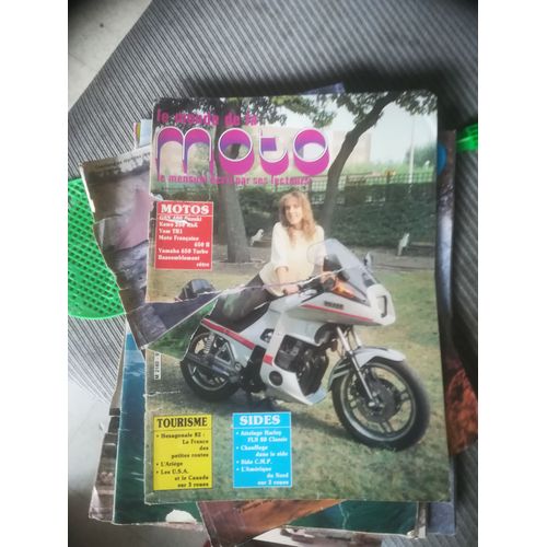 Le Monde De La Moto 95 Suzuki Gsx400,Moto Francaise 650r,Kawasaki Klx250,Bmw R80gs,Yamaha 650 Turbo,Attelage Harley 80 Flh Classic