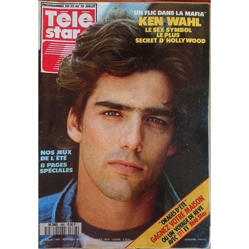 Télé Star N° 668 - 1989 - Ken Wahl