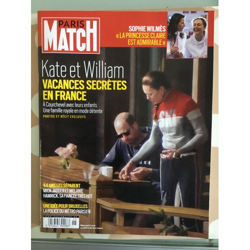 Paris Match Belge 1282 Asma El-Assad David Hallyday Mick Jagger Mélanie Hamrick David Hockney Laura Felpin Elisabeth Moss Camille Kouchner Valérie Lemercier Sophie Wilmes
