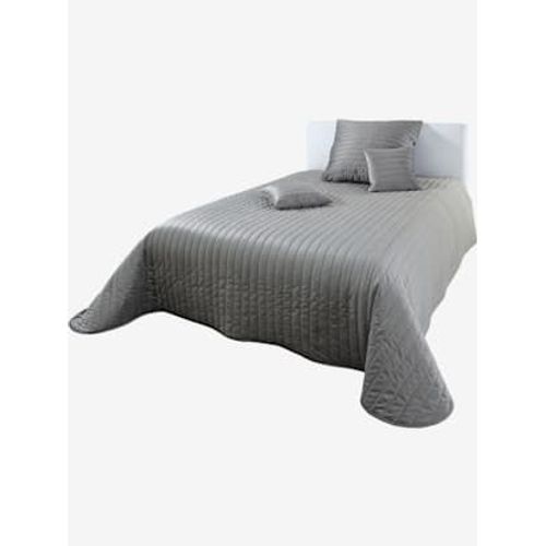 Plaid Housse Aspect Velours - - Gris