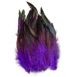 50 Pcs Plumes Naturelles Queue De Coq 13-18cm Plumes De Coq Plumes Noir Pour Carnaval Halloween Noël Artisanat Décoration-Yvan