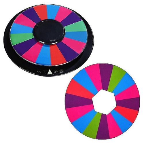 1 ensemble d¿amusement Fortune Game Roue tournante Party Fournitures Jeu à boire Platine
