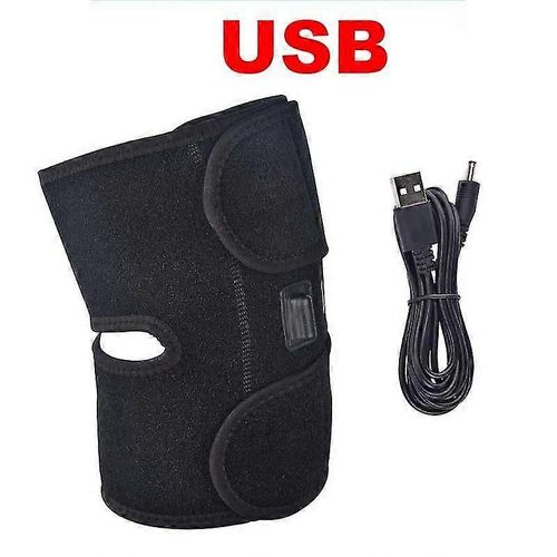 Genouillère Chauffante Thérapie Magnétique Masseur De Genou Vibromasseur Genouillère Chauffante Support Articulaire Physiothérapie Pour L¿Arthrose Soulagement De La Douleur Coude Jambe-Yvan