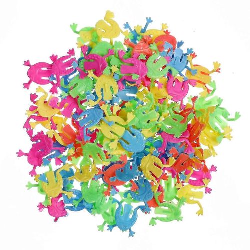 100 Pcs Jouets En Vrac Enfants Sautillant Grenouille Jouet Grenouille Jeu De Grenouille Saut Jouets Grenouille Hopper Jeu