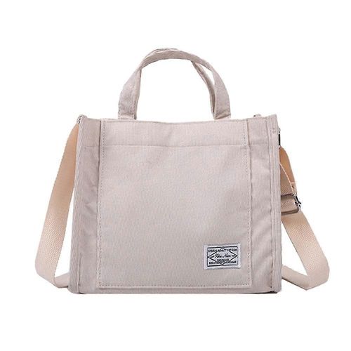 Velours côtelé sac à bandoulière pour femme sac fourre-tout sac à main sac à main