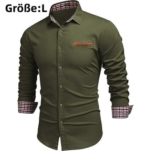 Chemises Pour Hommes, Chemises Décontractées, Chemises À Manches Longues
