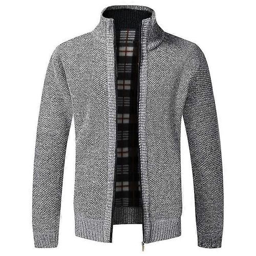 Veste De Survêtement Pour Homme Avec Fermeture Éclair, Veste Traditionnelle, Manteau D'Hiver