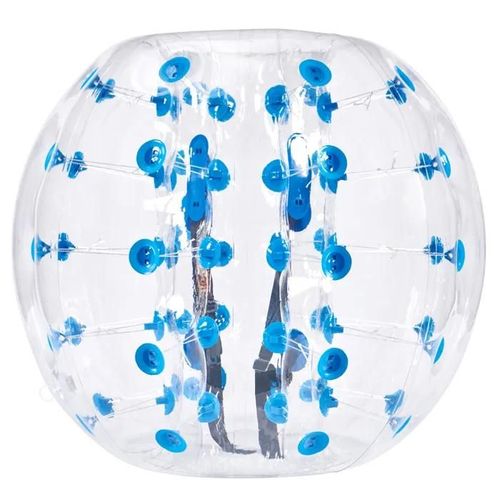 Bulle Gonflable-Vevor-1,2 M Pois Bleu-Pvc-Pour Jeux D'équipe En Plein Air Jouets Pare-Chocs Jardin