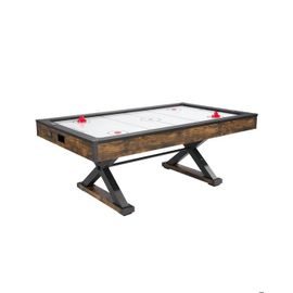 Table de Hockey sur Air-VEVOR-214 cm-Ensemble Jeu de Table de Hockey à Air Intérieur-avec 2 Poussoirs, 2 Palets