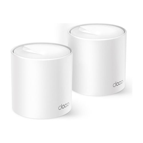 TP-Link Deco X10 V1 - Système Wi-Fi - (2 routeurs) - jusqu'à 3900 pieds carrés - maillage 1GbE Bi-bande